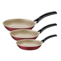 Jogo de Frigideiras Tramontina Turim Antiaderente Starflon Max 3 Peças