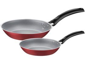Jogo de Frigideiras Turim 2 peças Vermelho Starflon Tramontina Jogo de Frigideiras Turim 2 peças Vermelho Starflon Tramontina