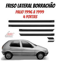 Jogo De Friso Lateral Borrachão Friso Palio 1996 A 1999 4 Portas Jogo De Friso Lateral Borrachão Friso Palio 1996 A 1999 4 Portas
