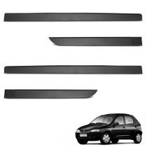 Jogo de Friso Lateral Celta 2000 A 2005 Preto Texturizado Modelo Original Jogo de Friso Lateral Celta 2000 A 2005 Preto Texturizado Modelo Original