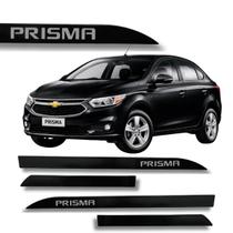 Jogo de Friso Lateral Chevrolet Prisma Com Grafia Protetor de Porta Cores