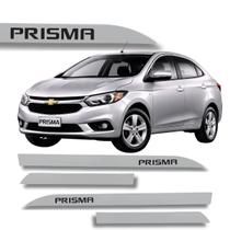 Jogo de Friso Lateral Chevrolet Prisma Com Grafia Protetor de Porta Cores