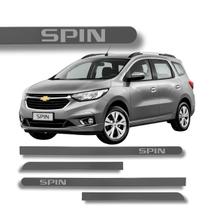 Jogo de Friso Lateral Chevrolet Spin Ponta Redonda Cores