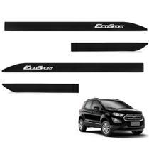 Jogo de Friso Lateral Ecosport 2013 a 2021 Cinza Moscou