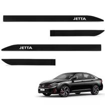 Jogo de Friso Lateral Jetta 2018 a 2024 Preto Mystic Jogo de Friso Lateral Jetta 2018 a 2024 Preto Mystic