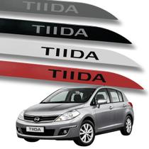 Jogo de Friso Lateral Nissan Tiida Hatch e Sedan Protetor de Porta Cores
