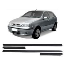 Jogo de Friso Lateral Palio Fire 2000 a 2004 2 Portas Preto Original Jogo de Friso Lateral Palio Fire 2000 a 2004 2 Portas Preto Original