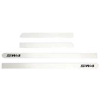 Jogo de Friso Lateral Pintado Branco Polar SW4