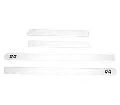 Jogo de Friso Lateral Pintado Branco QQ Jogo de Friso Lateral Pintado Branco QQ