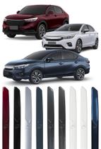 Jogo de Friso Lateral Pintado New HRV e City Hatchback e Sedan