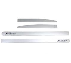 Jogo de Friso Lateral Pintado Prata Dublin New Fiesta