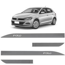 Jogo de Friso Lateral Polo 2018 a 2023 Prata Sirius Alto Relevo Jogo de Friso Lateral Polo 2018 a 2023 Prata Sirius Alto Relevo