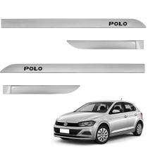 Jogo de Friso Lateral Polo 2018 A 2024 Prata Sirius Jogo de Friso Lateral Polo 2018 A 2024 Prata Sirius