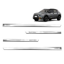 Jogo de friso Lateral Slim Inferior Cactus Cromado