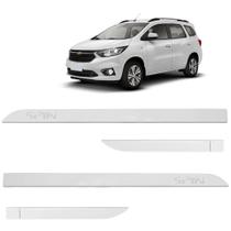 Jogo de Friso Lateral Spin 2013 a 2024 Branco Summit Alto Relevo