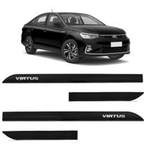 Jogo de Friso Lateral Virtus 2018 a 2024 Preto Ninja Alto Relevo Jogo de Friso Lateral Virtus 2018 a 2024 Preto Ninja Alto Relevo