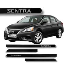 Jogo de Friso Nissan Sentra Lateral Ponta Redonda Cores