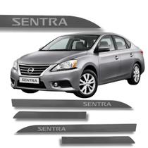 Jogo de Friso Nissan Sentra Protetor Porta Lateral Cores