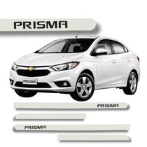 Jogo de Friso Prisma Protetor Porta Lateral Ponta Redonda Grafia Cores