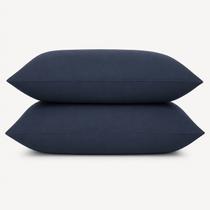 Jogo de Fronhas Altenburg Malha Fio Penteado 100% Algodão 2 Peças Azul 50 x 70 cm Jogo de Fronhas Altenburg Malha Fio Penteado 100% Algodão 2 Peças Azul 50 x 70 cm