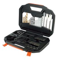 Jogo De Furar E Parafusar 100 Peças A7187-Xj - Black+Decker