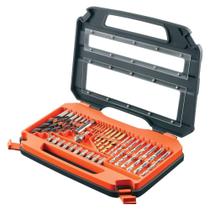 Jogo de Furar e Parafusar 76 Peças A7231-XJ BLACK+DECKER