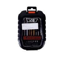 Jogo De Furar E Parafusar Com 16 Peças Black Decker