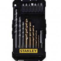 Jogo De Furar E Parafusar Com 16 Peças Stanley - STA7221-XJ Jogo De Furar E Parafusar Com 16 Peças Stanley - STA7221-XJ