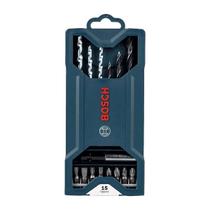 Jogo de Furar e Parafusar X-Line com 15 peças Bosch Jogo de Furar e Parafusar X-Line com 15 peças Bosch