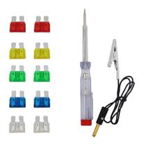 Jogo de Fusiveis Automotivo Western com 12 Pecas + Chave