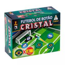Jogo de Futebol de Botão - Cristal - Brasil x Espanha - Gulliver