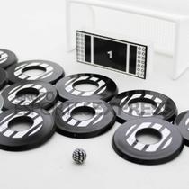 Jogo de Futebol de Botão Klopf - Preto e Branco - Cód. 4093