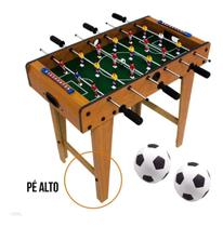 Jogo de Futebol de Mesa Pebolim Totó Extra Grande Sanxia