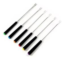 Jogo De Gafos Para Fondue 6 Peças Jogo De Gafos Para Fondue 6 Peças