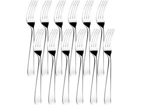 Jogo De Garfo De Mesa Brinox Gourmet 208 x 2 mm 12 Peças Aço Inox