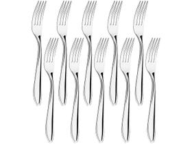 Jogo De Garfo De Mesa Brinox Lyon 191 x 1,5 mm 12 Peças Aço Inox Jogo De Garfo De Mesa Brinox Lyon 191 x 1,5 mm 12 Peças Aço Inox