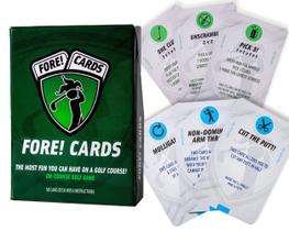 Jogo de golfe em campo Force! Baralho de cartas de 50 cartas para jogadores de golfe Jogo de golfe em campo Force! Baralho de cartas de 50 cartas para jogadores de golfe