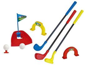 Jogo De Golfe Infantil com Sacola Brinquedo Braskit