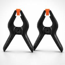 Jogo de Grampo Multiuso 4 polegadas com 2 Peças Fixação Forte e Rápida para colagem, tecidos Envio Imediato