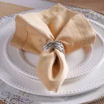 Jogo de Guardanapos 2 pçs Pesponto 40x40cm