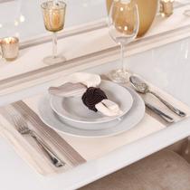 Jogo de Guardanapos 2 Peças Fio Tinto