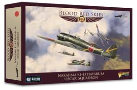 Jogo de Guerra Warlord Blood Red Skies Nakajima KI-43 Hayabusa Jogo de Guerra Warlord Blood Red Skies Nakajima KI-43 Hayabusa