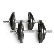 Jogo de Halteres Ajustáveis CAP Barbell 22,5 kg Par Preto