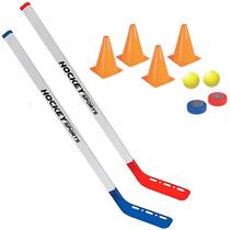 Jogo De Hóquei Infantil Hockey Sports Com Acessórios Braskit