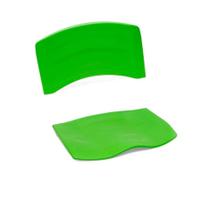 Jogo De Iso Plástico Para Cadeira Cor Verde Limão