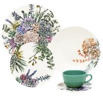 Jogo de Jantar 10 Peças Bothânica Oxford Jogo de Jantar 10 Peças Bothânica Oxford