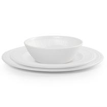 Jogo de Jantar 12 peças Oasis Melamina Pozzani - Branco