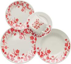Jogo de jantar 20 pc oxford ramys ceramica alto brilho