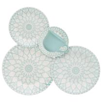 Jogo De Jantar Biona Mandala 20 Peças Oxford Cerâmica Jogo De Jantar Biona Mandala 20 Peças Oxford Cerâmica