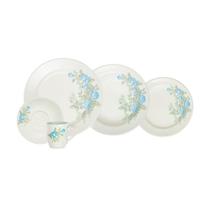 Jogo de Jantar Brisa Azul 20 Peças Porcelana Schmidt Jogo de Jantar Brisa Azul 20 Peças Porcelana Schmidt